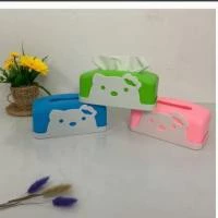 Kotak tissue Beruang / tempat tisu Bear segi plastik Panda | AutoStock