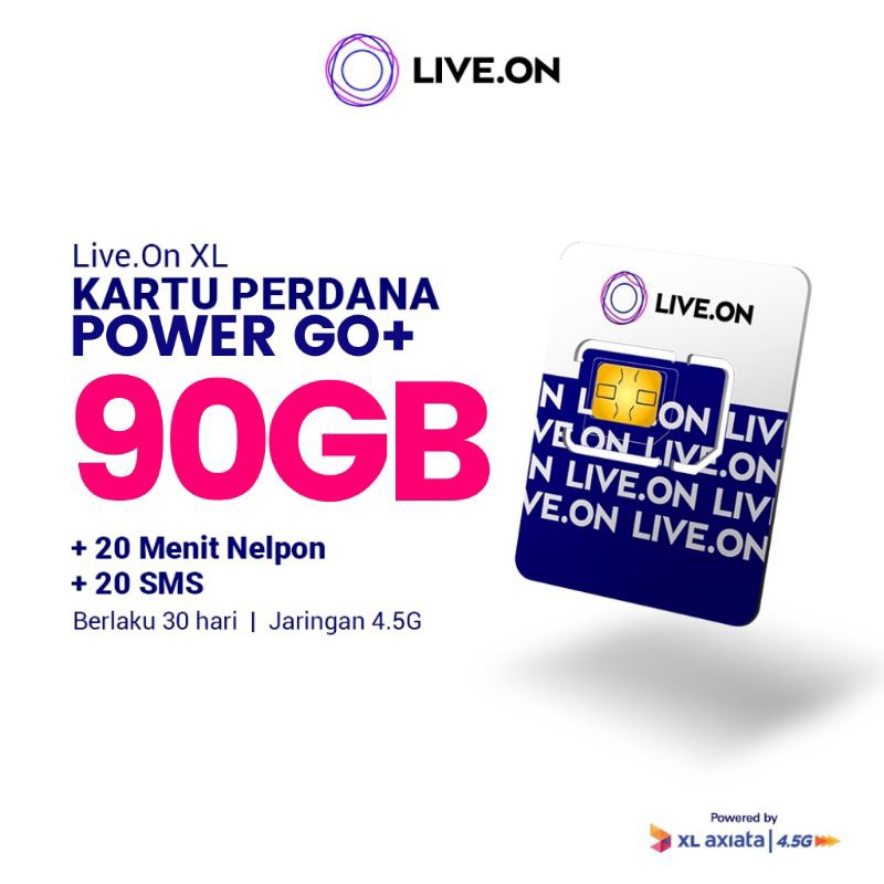 Jual Promo Kartu Perdana Live On Xl Termurah Gratis Ongkir Cod Shopee Indonesia