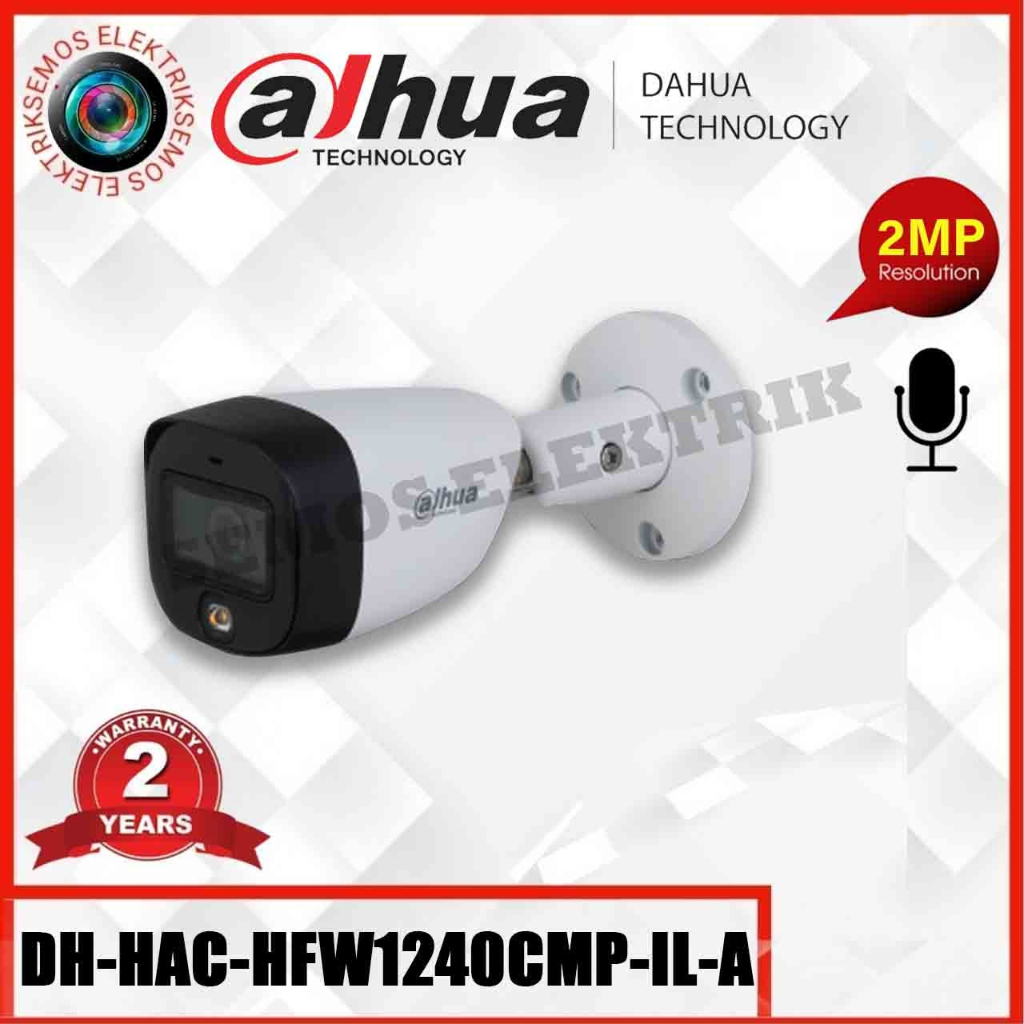 Jual DAHUA HFW1240CMPILA 2MP AUDIO SMART DUAL ILLUMINATORS Shopee