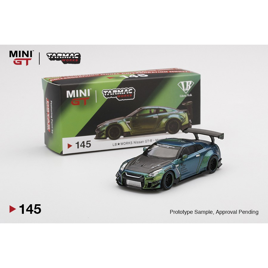 Jual MINI GT x TARMAC WORKS 1:64 LB WORKS NISSAN GT-R R35 MAGIC