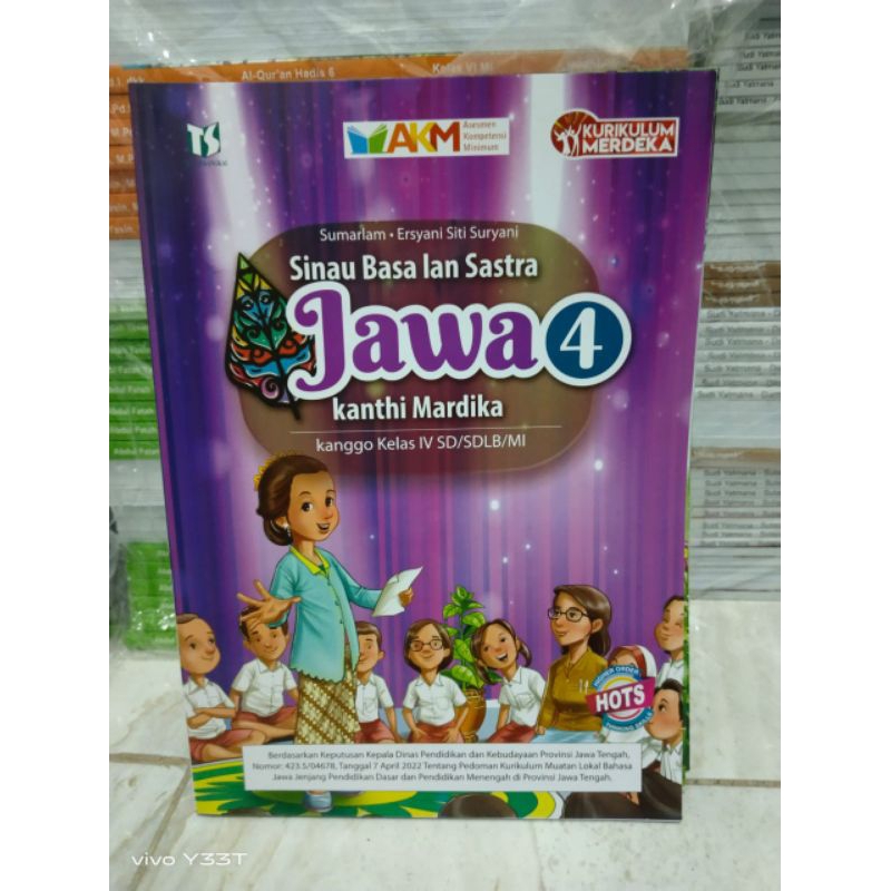 Jual Basa Jawa kelas 1 2 3 4 5 6 SD Kurikulum Merdeka / Sinau Basa LAN ...