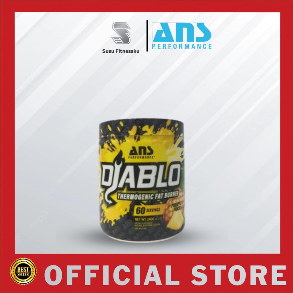 Jual ANS Diablo 60 Serving Fat Burner Thermogenic FAT Burner Penurun