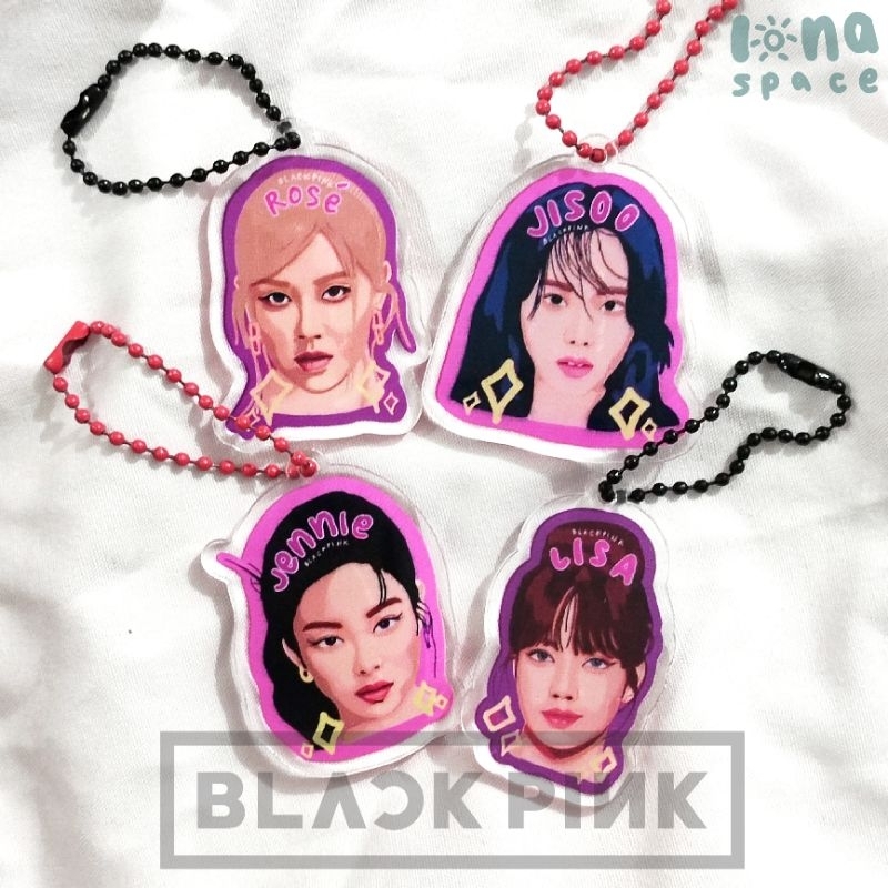 Jual BLACKPINK KEYCHAIN / KEYCHAIN KPOP IDOL/ GANTUNGAN KUNCI KPOP IDOL ...