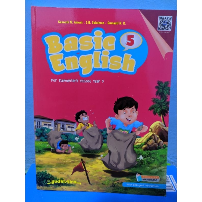 Jual BUKU Basic English / Bahasa Inggris Kelas 5/V SD/MI Kurikulum ...