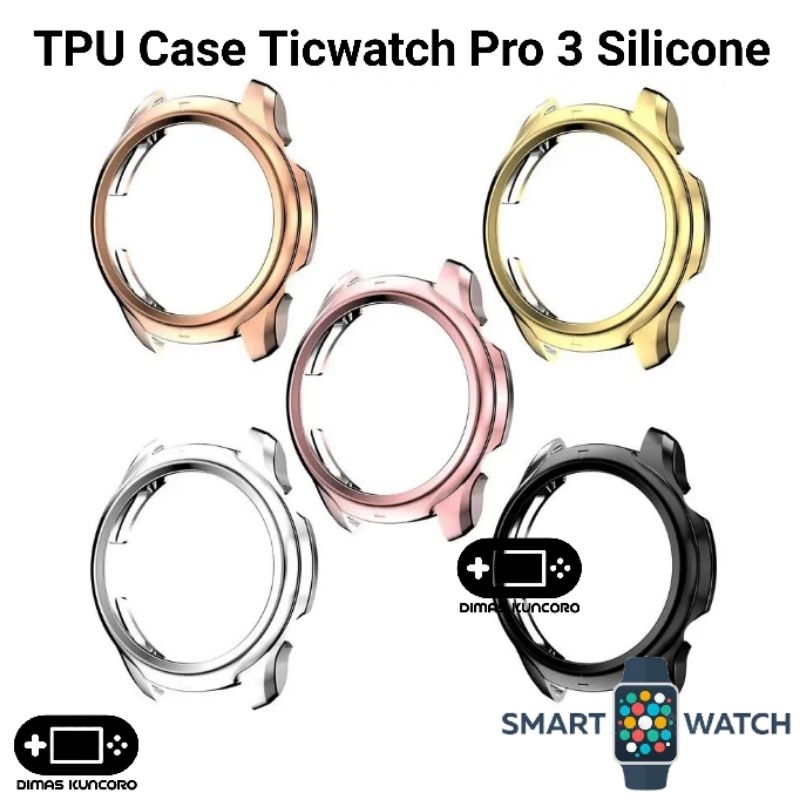 Jual TPU Case Ticwatch Pro 3 Silicone Silikon Soft GPS 4G LTE Cover ...