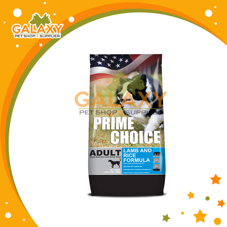 Jual Prime Choice Adult Lamb & Rice 18kg | Shopee Indonesia