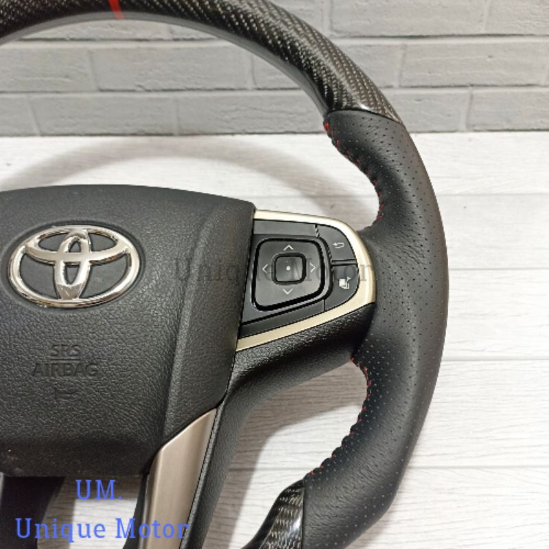 Jual Stir Steer Setir Toyota Innova Reborn Carbon Kevlar Original ...