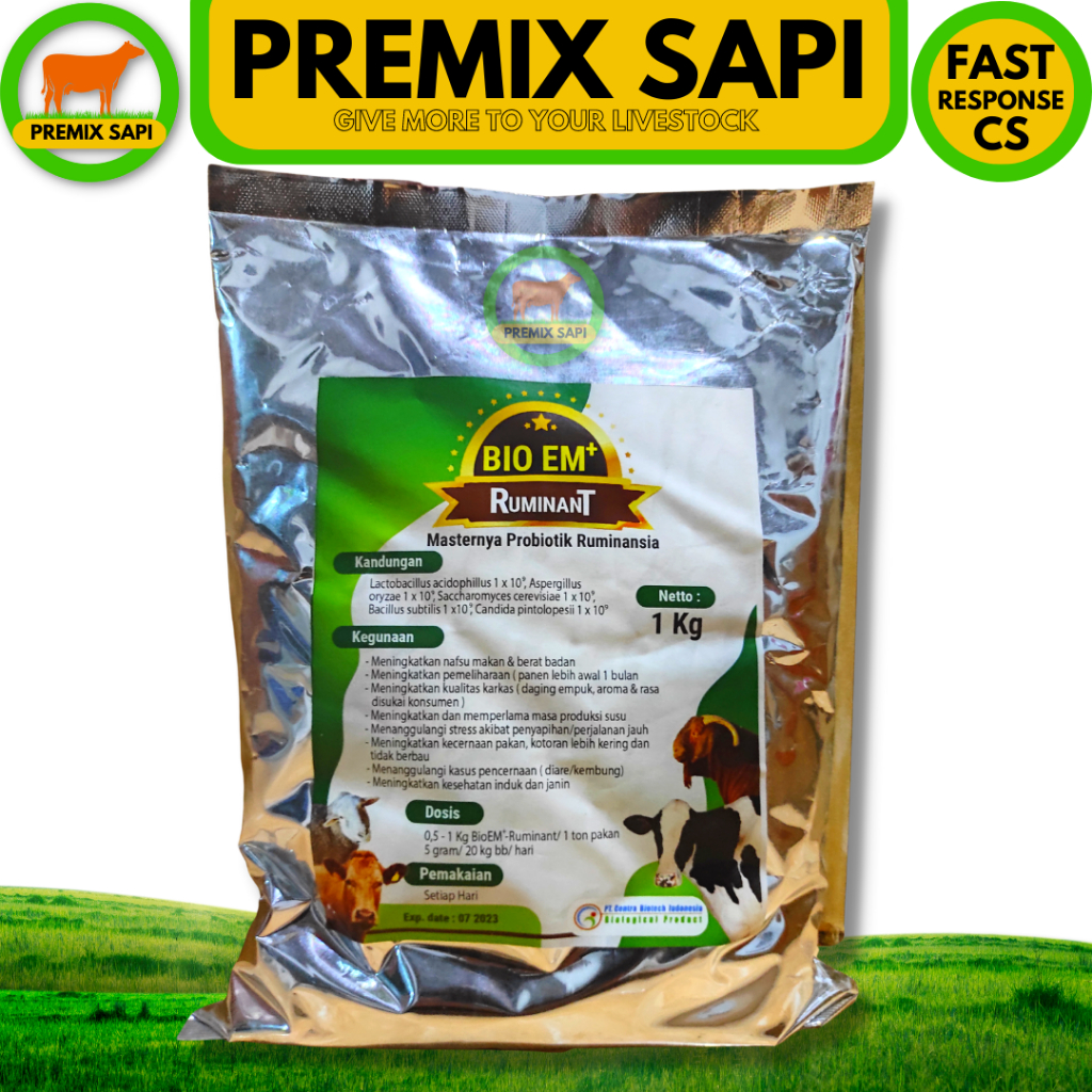 Jual PROBIOTIK BIO EM PLUS SERBUK 1 Kg Probiotik Peternakan Dosis 1kg