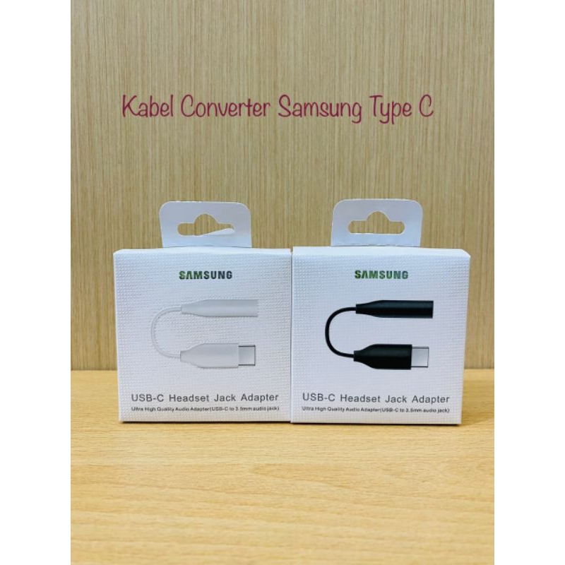 Jual Konverter Jack audio 3.5mm to Type C adapter konektor headset