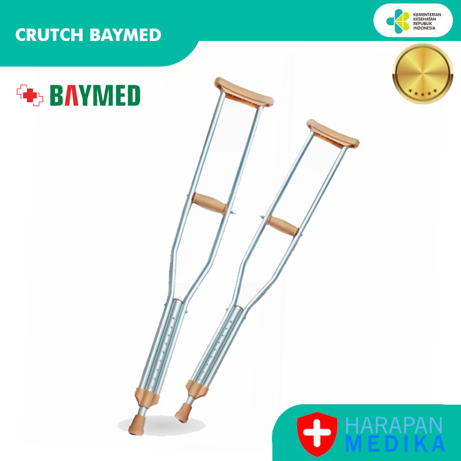 Jual Crutch Tongkat Ketiak Baymed Kruk | Shopee Indonesia