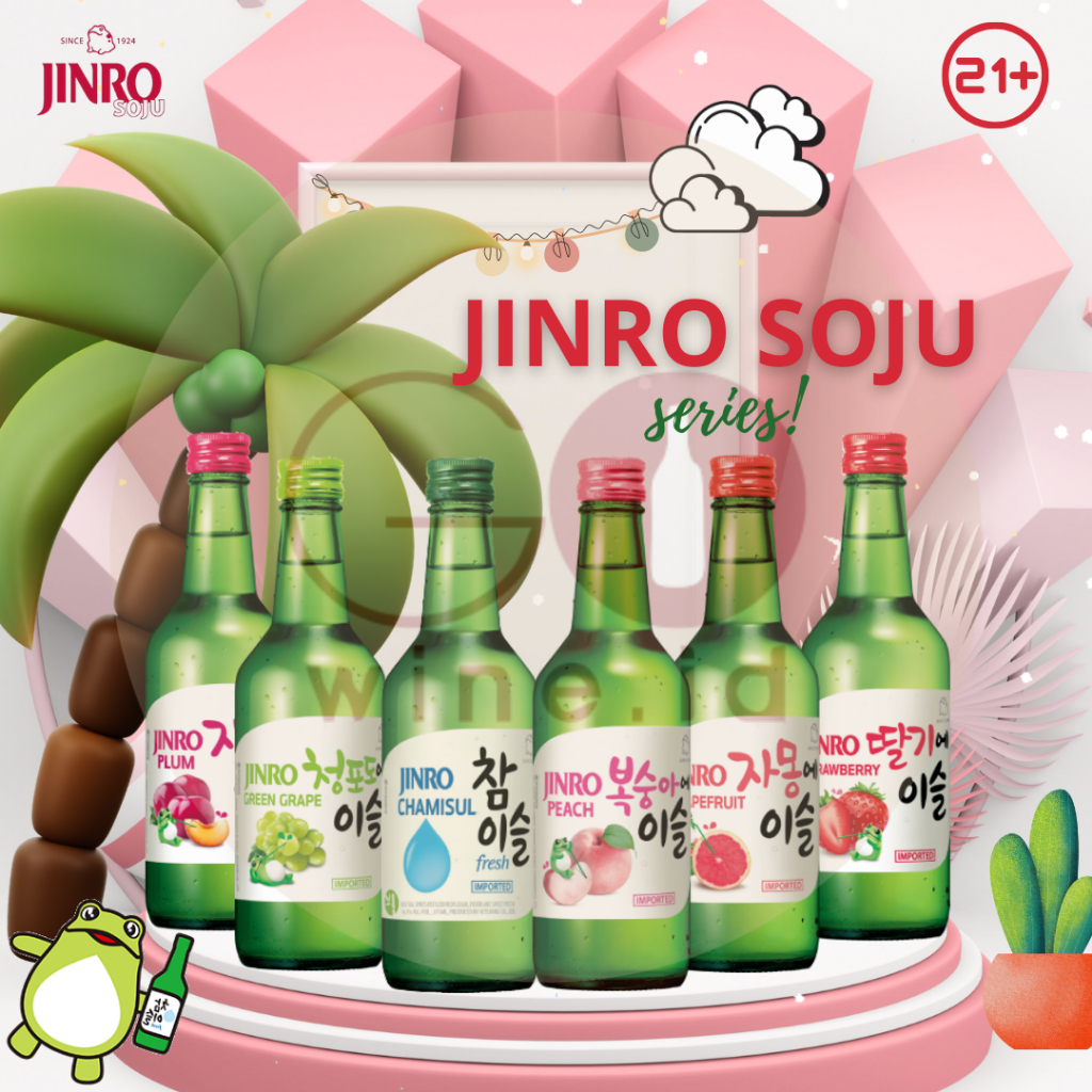 Jual Soju Jinro Original 360 Ml - Soju Import Korea | Shopee Indonesia