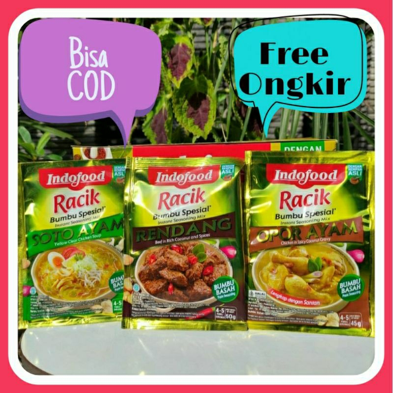 Jual Bumbu Racik Special Dari Indofood Bumbu Basah Paste Seasoning Rasa Rendang Rasa Soto Dan