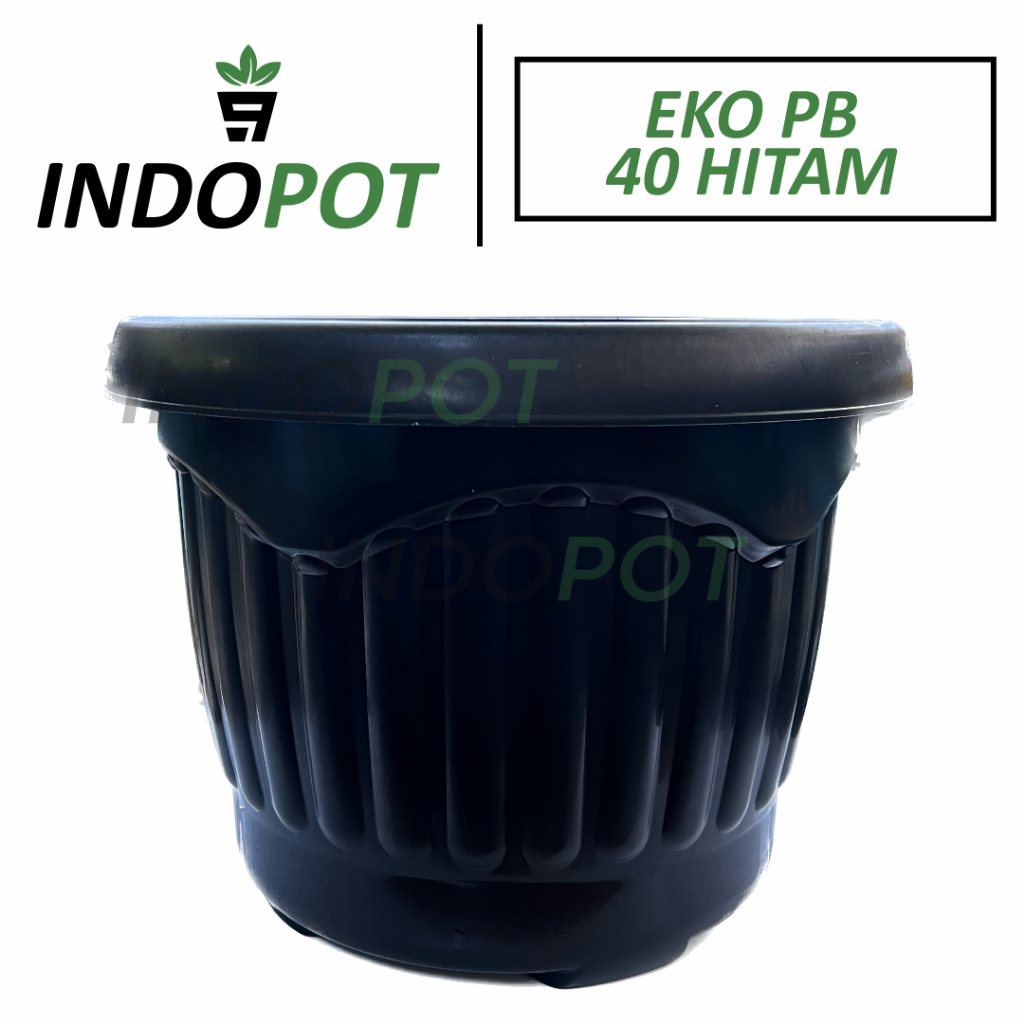 Jual Eko PB 40 Pot Tanaman Hias Pot Hitam Pot Jumbo Kualitas Premium ...