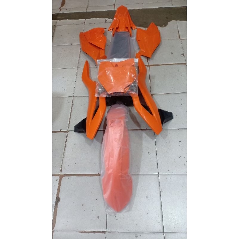 Jual Body Set Ktm Body Set Motor Ktm Orange Body Set Motor Ktm Shopee Indonesia