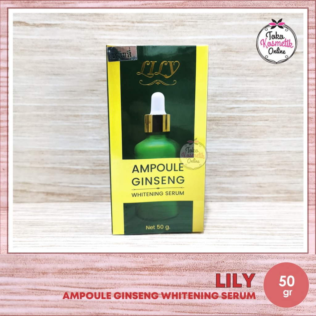 Jual AMPOULE GINSENG WHITENING SERUM 50GR Shopee Indonesia