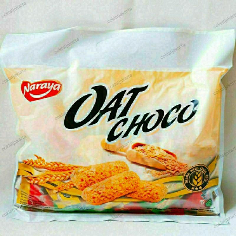Jual Naraya Oat Choco Coklat/Vanilla 200 Gr (Isi 20 Pcs) | Shopee Indonesia