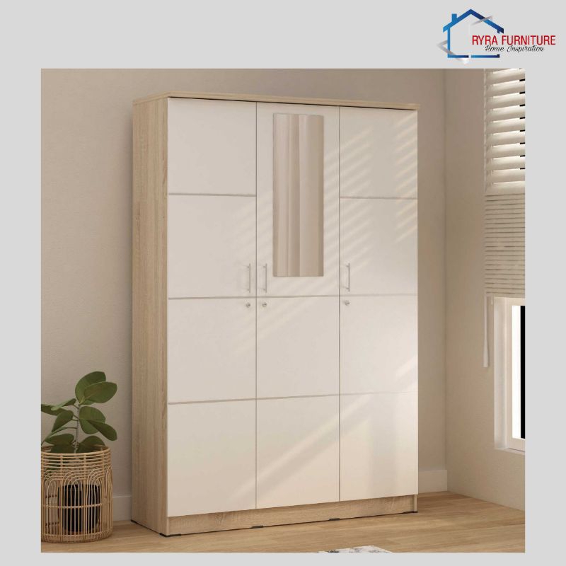 ￼- Lemari Pakaian Murah Minimalis Bagus Lemari Untuk Kos Apartemen Lemari Baju Anak Pira Metropolis ALBA BAZ BL 80 Alba BL 80