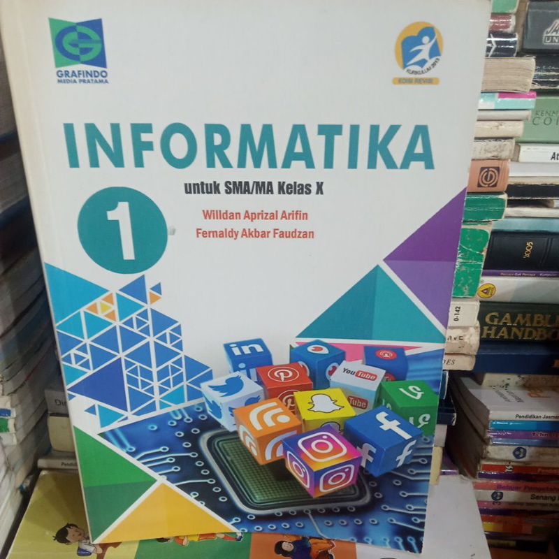 Jual BUKU INFORMATIKA KELAS X SMA GRAFINDO | Shopee Indonesia