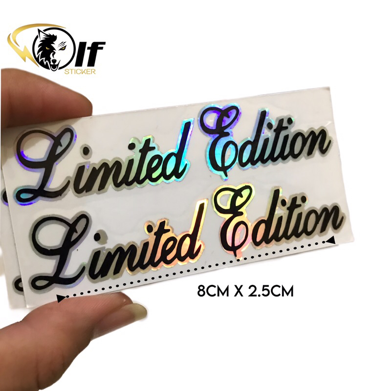 Jual Sticker Cutting Limited Edition | Shopee Indonesia