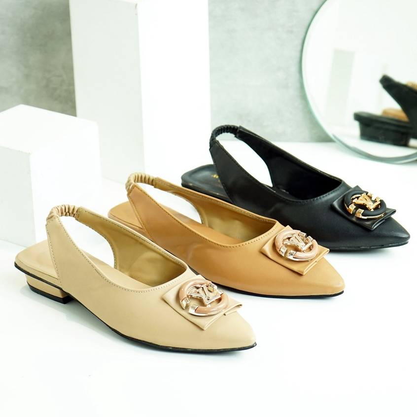 abbushoes Bm 86-sepatu flatshoes Lv wanita