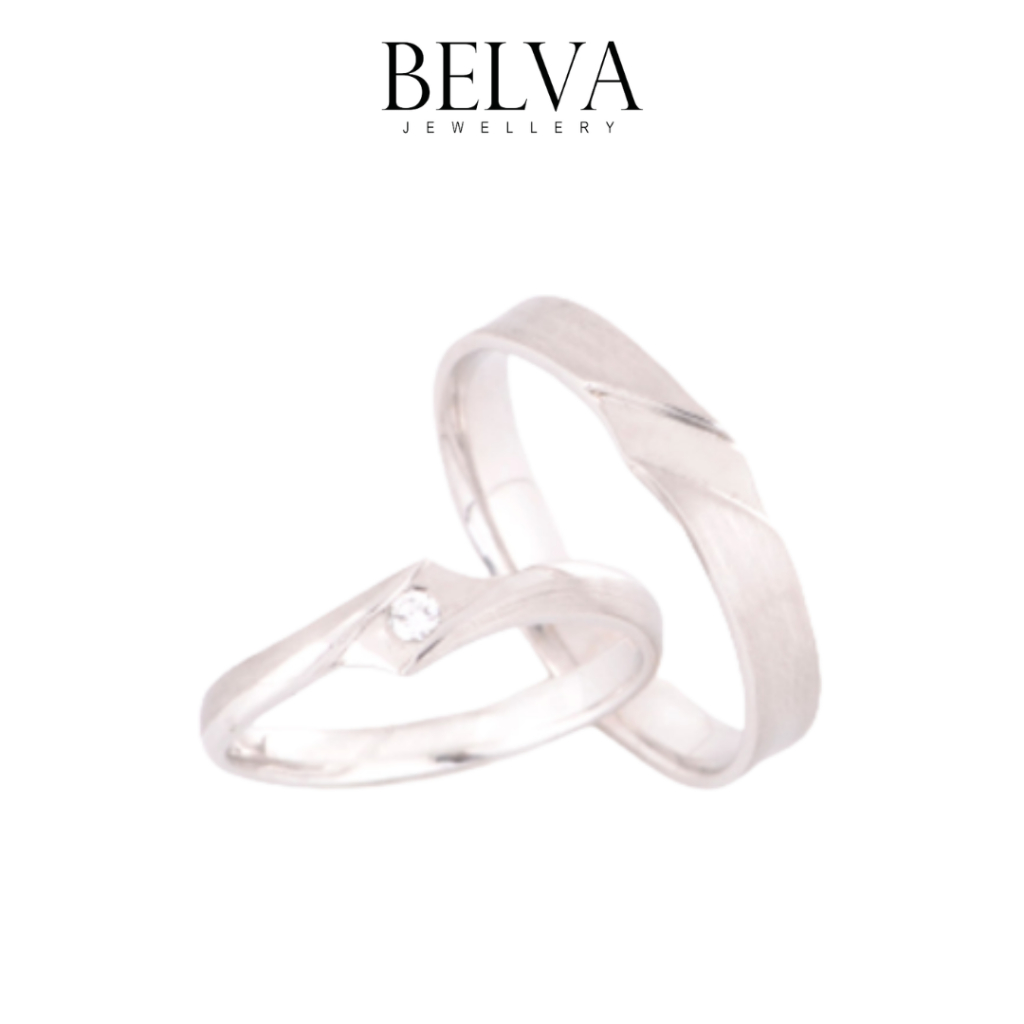 Jual Cincin Nikah Berlian Wedding Ring Belva Jewellery