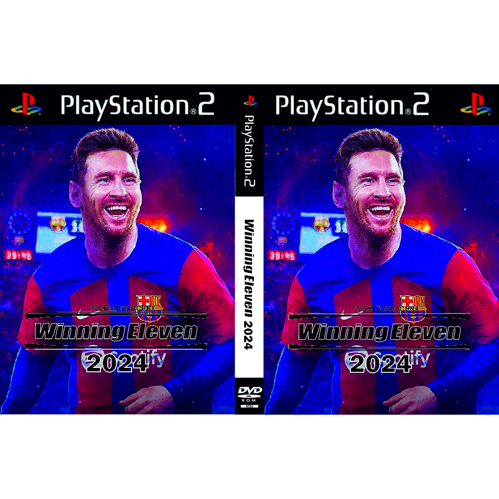 Jual kaset game ps2 winning 2024 WE 2024 winning eleven 2024 wining