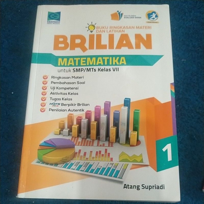 Jual Buku Brilian Matematika Untuk SMP/MTS Kelas 1,7, VII Penerbit ...