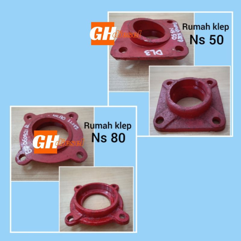 Jual rumah klep pompa air ns 80, ns 50 (miring) | Shopee Indonesia