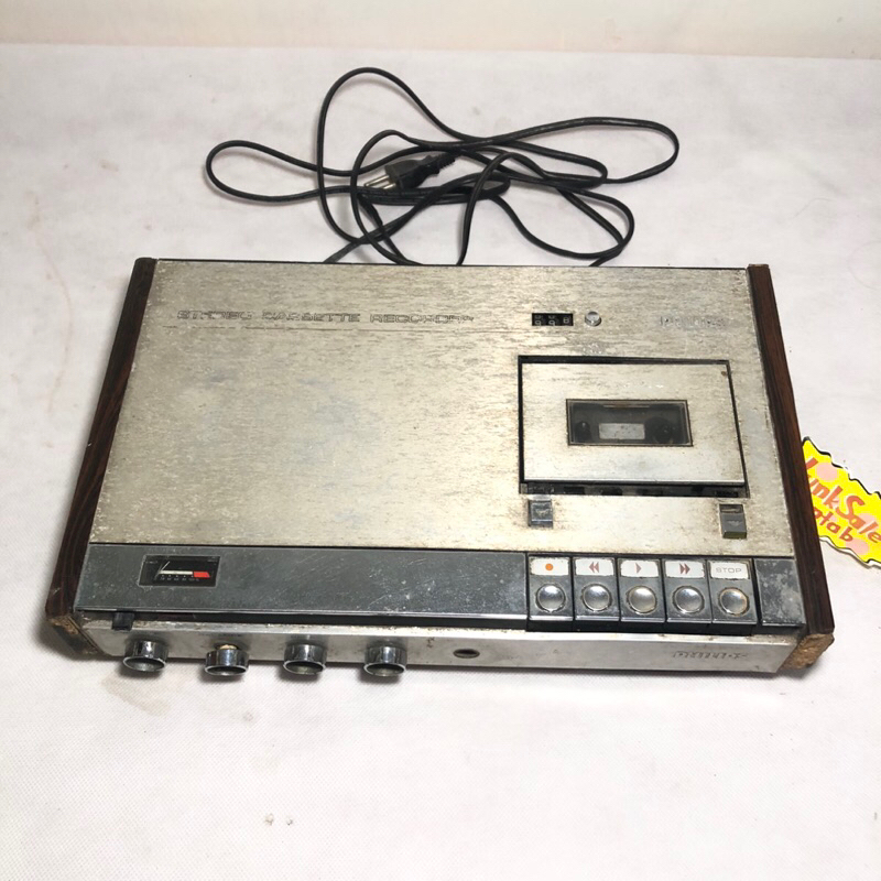 Jual tapedeck tape recorder jadul philips holland Shopee Indonesia