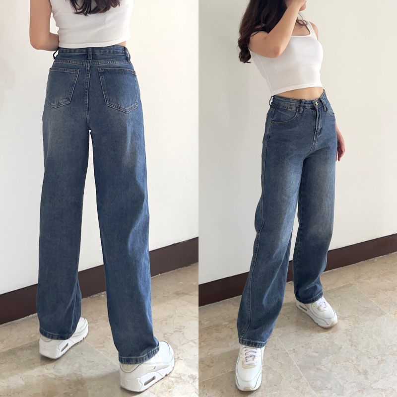Jual KLAVEE — MARGO DENIM JEANS Shopee Indonesia