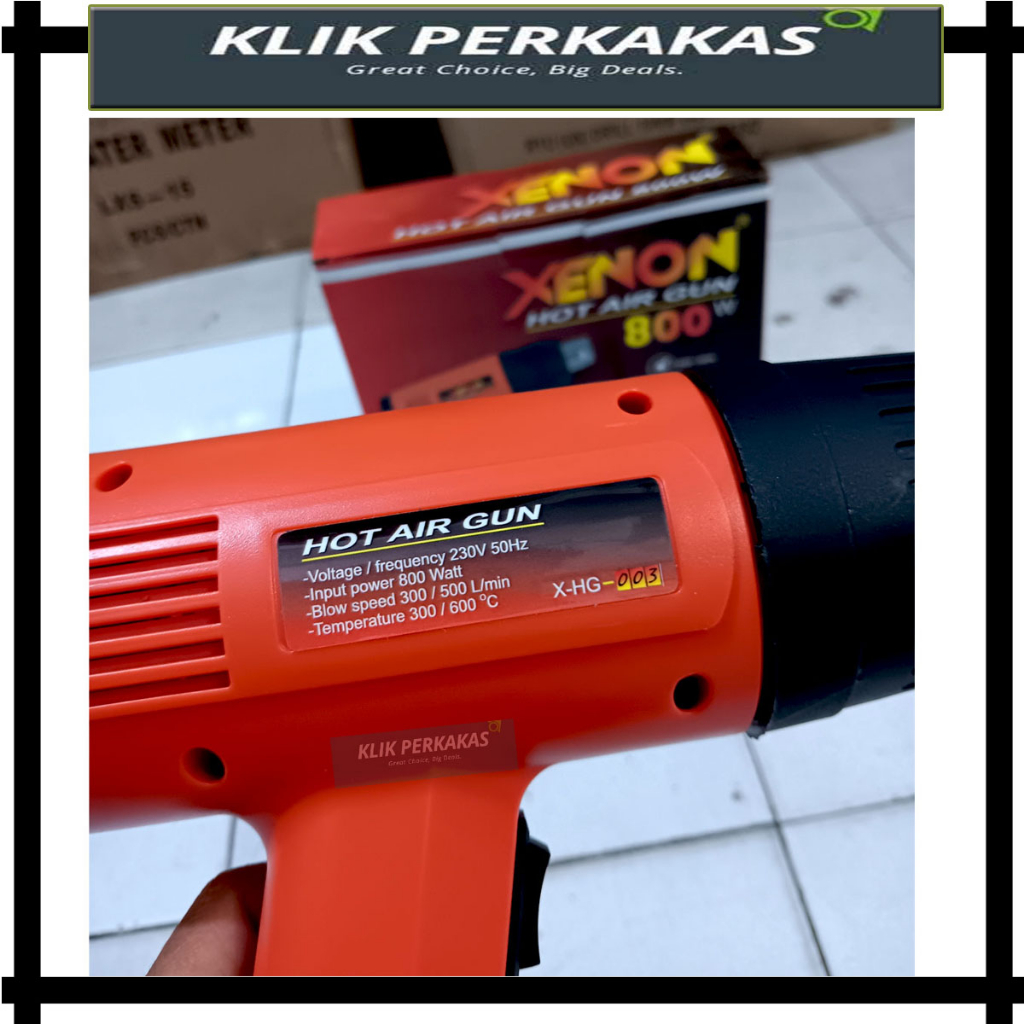 Jual Xenon Hg Mesin Heat Gun Hot Air Gun Pistol Pemanas Hot Gun Watt Shopee Indonesia