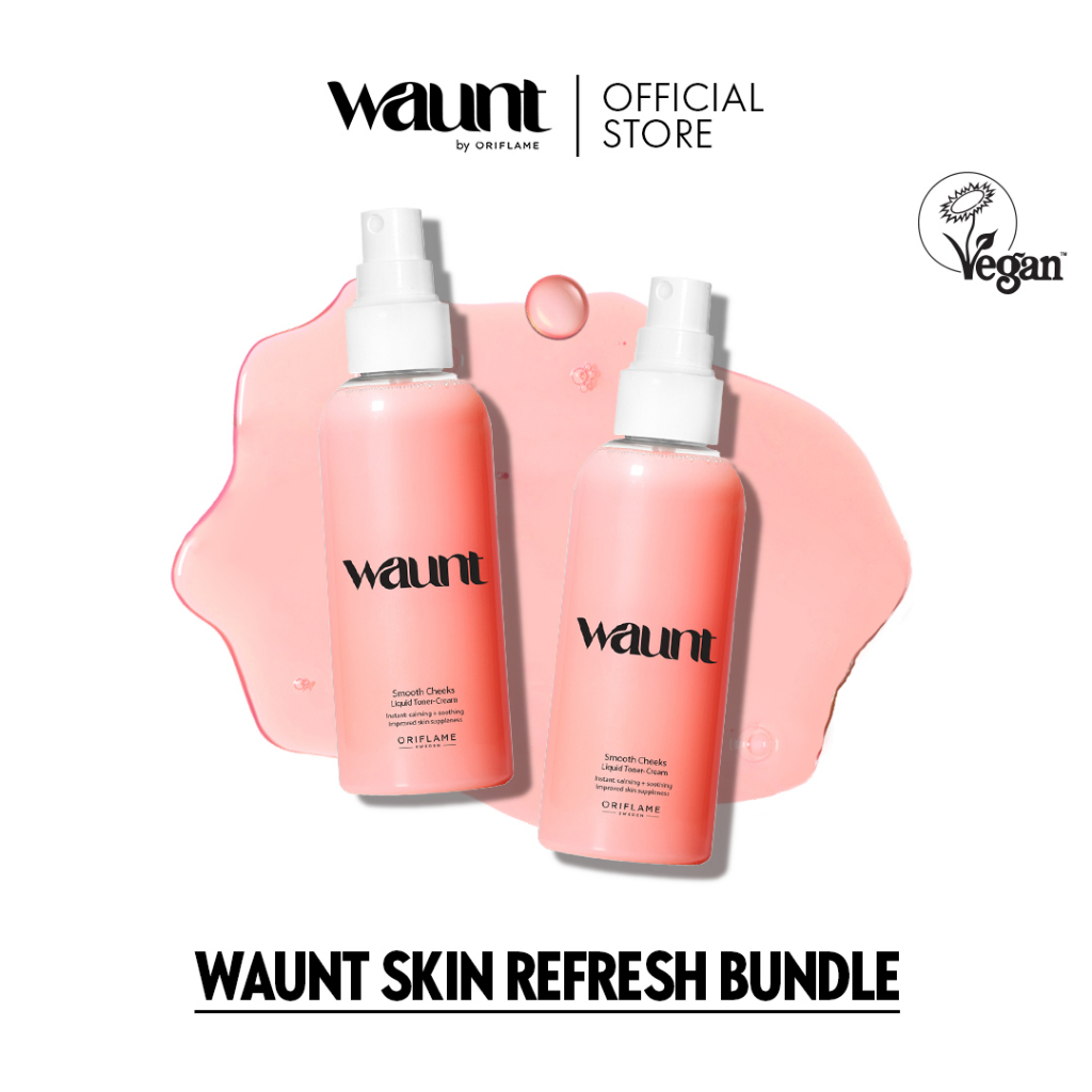 Jual Oriflame Waunt Skin Refresh (BUNDLE) - Toner Vegan Andalan ...