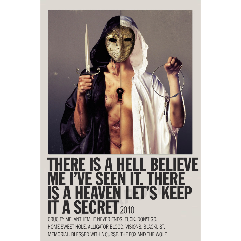 Jual Poster Cover Album There is a Hell Believe Me I