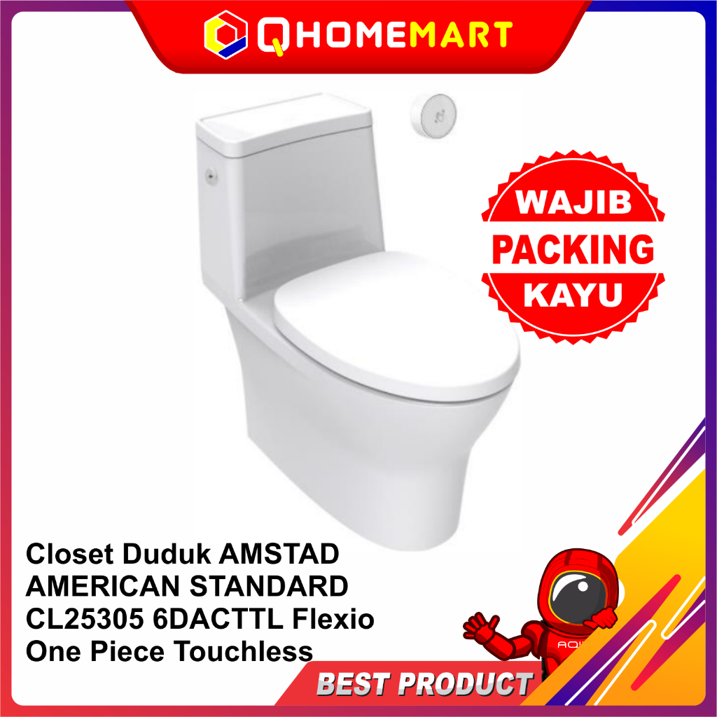 Jual Closet Duduk Amstad American Standard Cl25305 6dacttl Flexio One