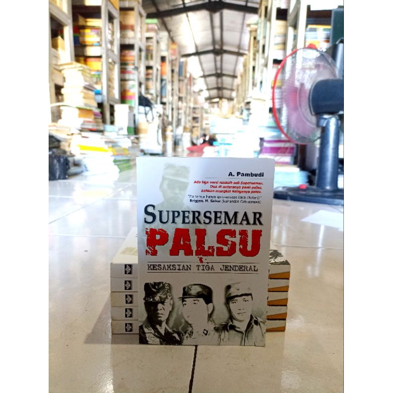 Jual Promo Buku Murah Original Buku Politik Supersemar Palsu A