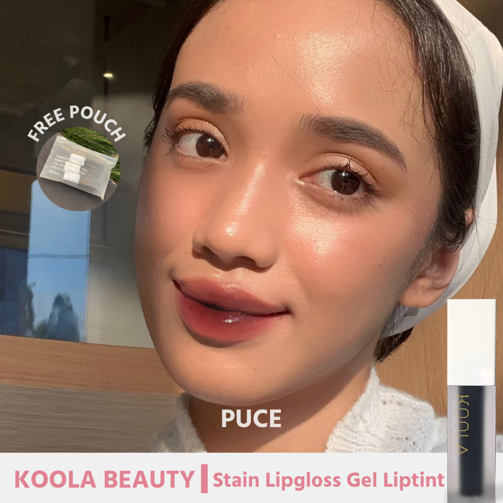 Jual PUCE I KOOLA BEAUTY STAIN LIP GLOSS GEL LIPTINT MENCERAHKAN ANTI