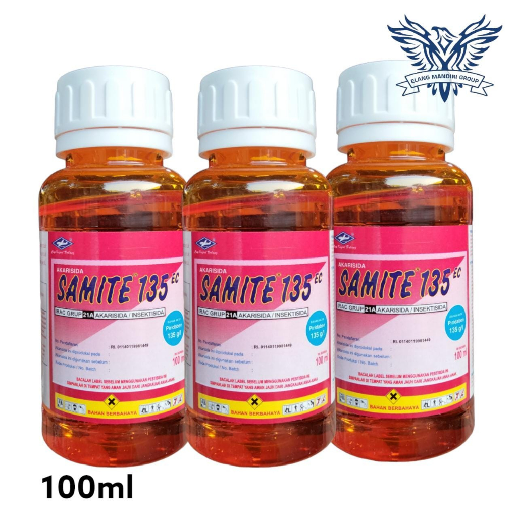 Jual Samite 135EC 100ml Insektisida Piridaben 135g/l Obat Hama Tungau ...