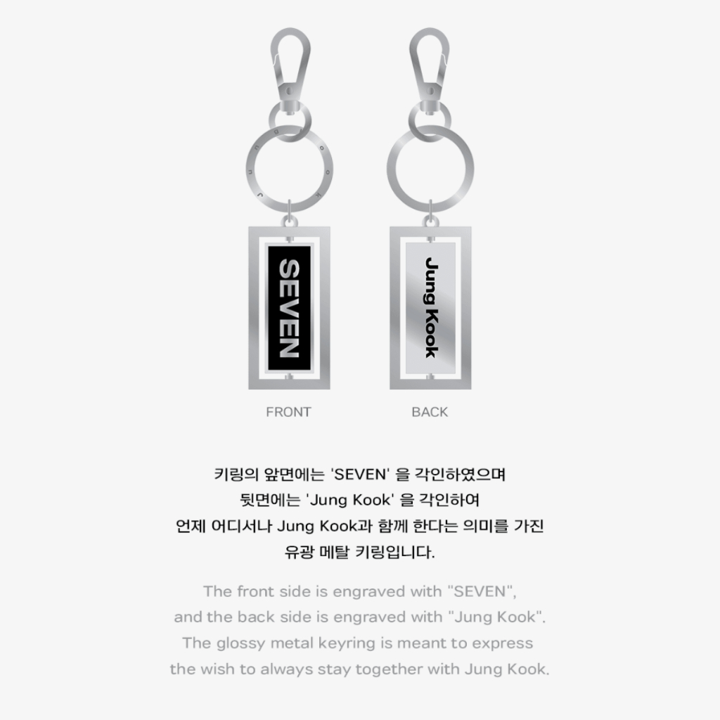 Jual [PO] BTS Jungkook Seven Merch - Shirt/Keyring/Acrylic Stand