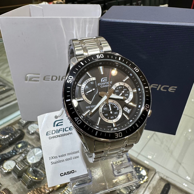 Jual Jam Tangan Casio Edifice Efr D Avudf Chronograph Stainless