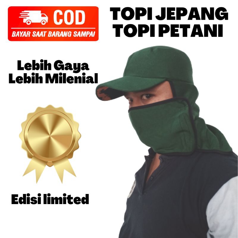 Jual TOPI JEPANG TOPI MASKER TOPI PROYEK TOPI PETANI TOPI JEPANG MASKER ...