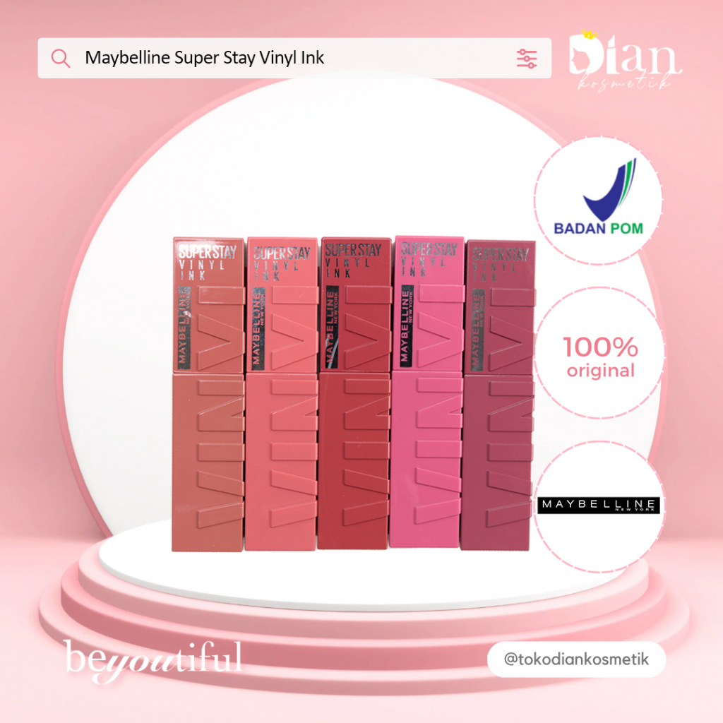 Jual MAYBELLINE - SUPER STAY VYNIL INK | Shopee Indonesia