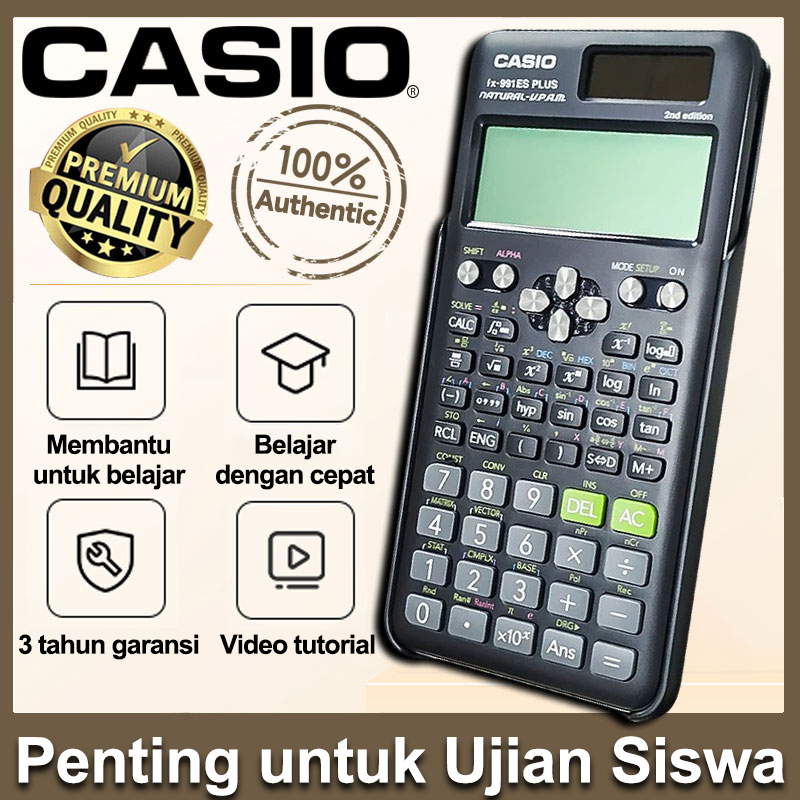 Jual Casio Resmi Kalkulator Calculator Scientific Casio Fx991EX Fx