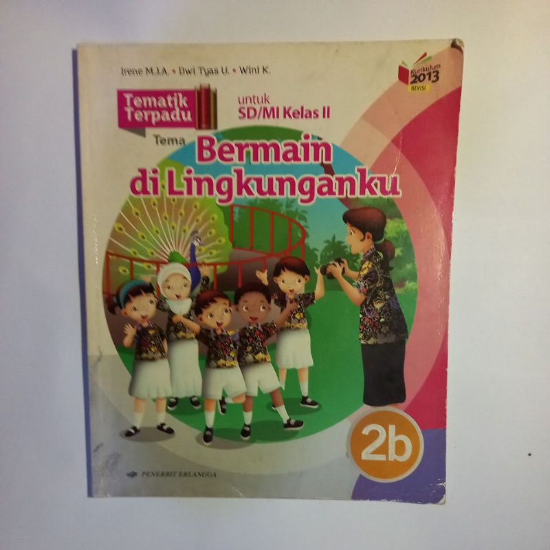 Jual BUKU TEMATIK TERPADU KELAS 2 B,C,D,D,E,F,G,H UNTUK SD KELAS 2 K13 ...