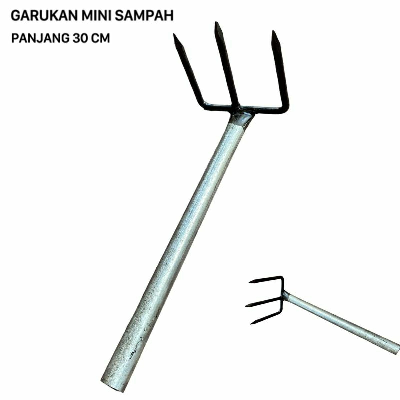 Jual Garukan Mini Sampah Gagang Pipa Besi Panjang Cm Shopee Indonesia