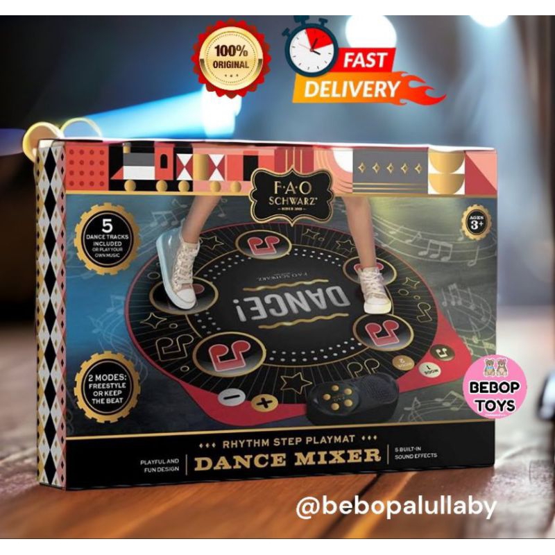 Fao Schwarz Dance Mixer Playmat