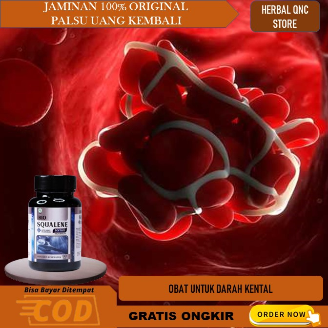 Jual Obat Darah Kental Obat Pengencer Darah Kental Bio Squalene 100 Original Herbal Obat 3276