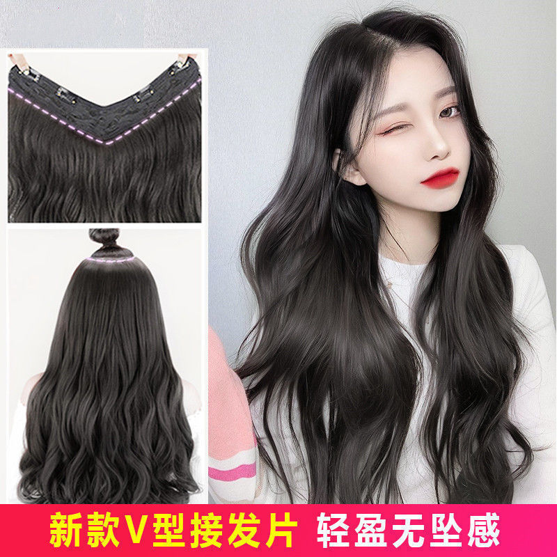Jual Hairclip Wave Wavy Panjang / Hairclip Curly Lurus Panjang / Wig ...