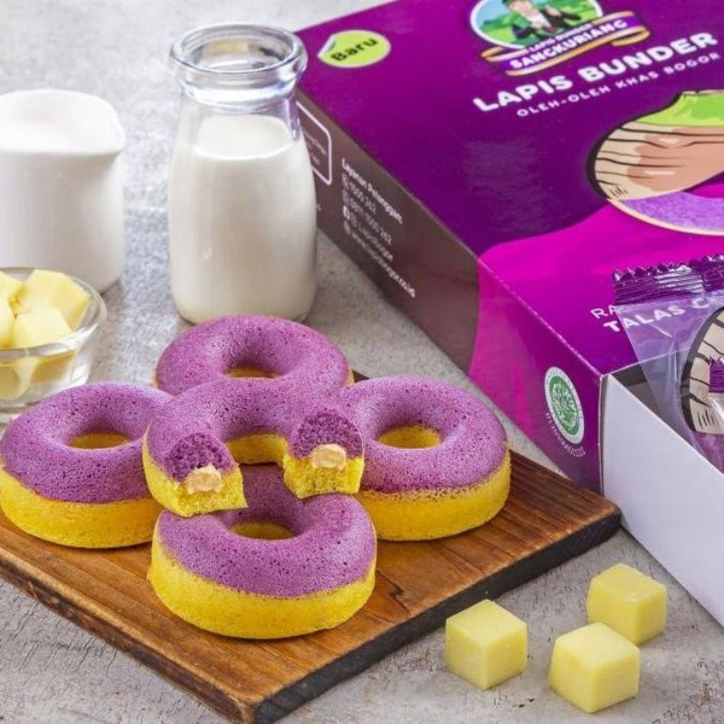 Jual Sangkuriang Lapis Talas Bunder OlehOleh Khas Bogor Talas Bogor