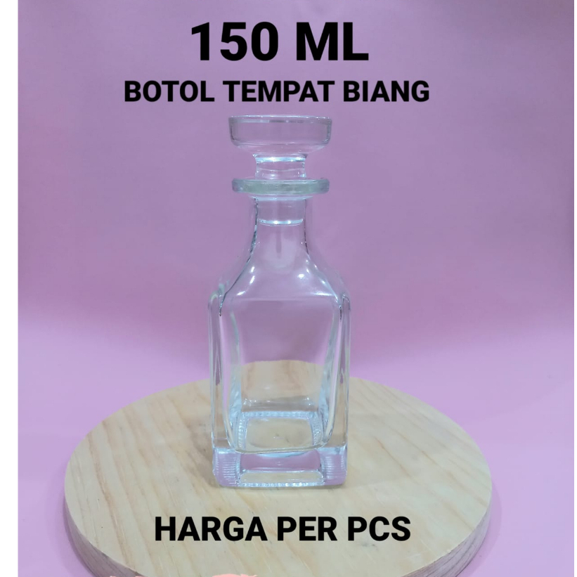 Jual Grosir Botol Jin 150 Ml Perbiji Botol Kaca Untuk Bibit Parfum Botol Baru Harga Perpcs 5982