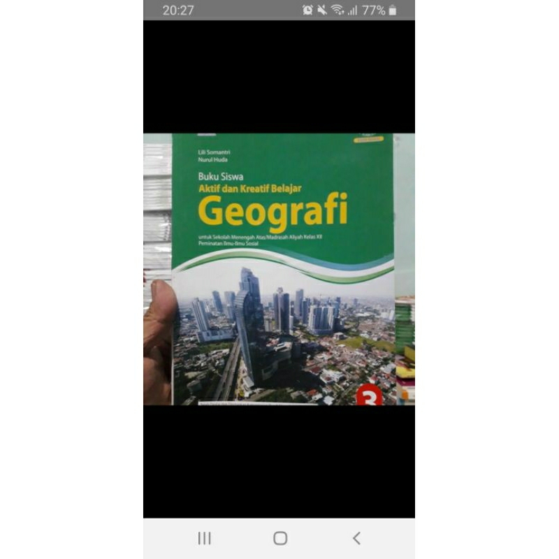 Jual Buku Siswa Geografi Sma Ma Kelas Xii Grafindo Bekas Shopee Indonesia